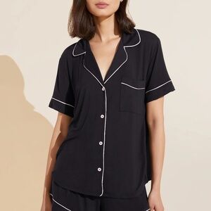 Eberjey Gisele TENCEL Modal Relaxed Short PJ Set NWT Navy